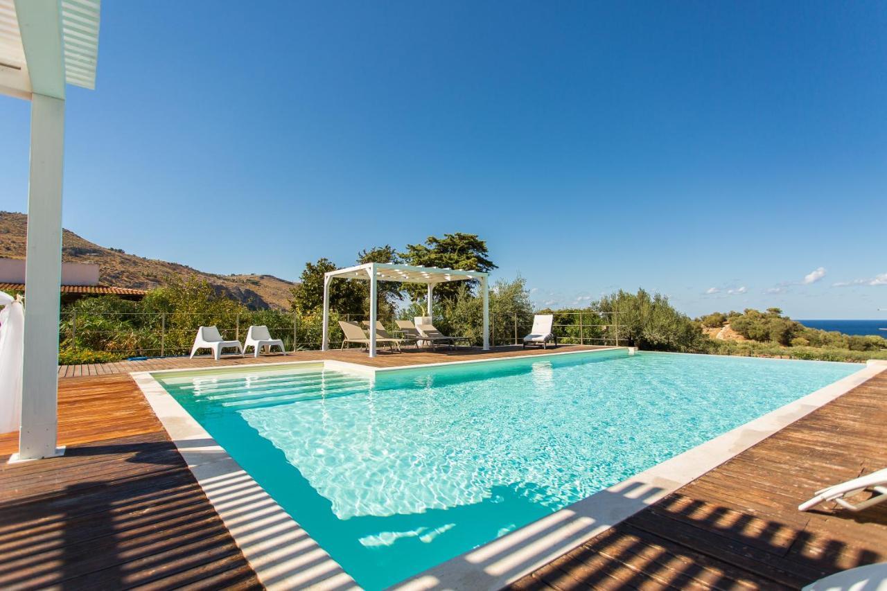 Villa Maria Una Finestra Sul Mare Valderice Buitenkant foto