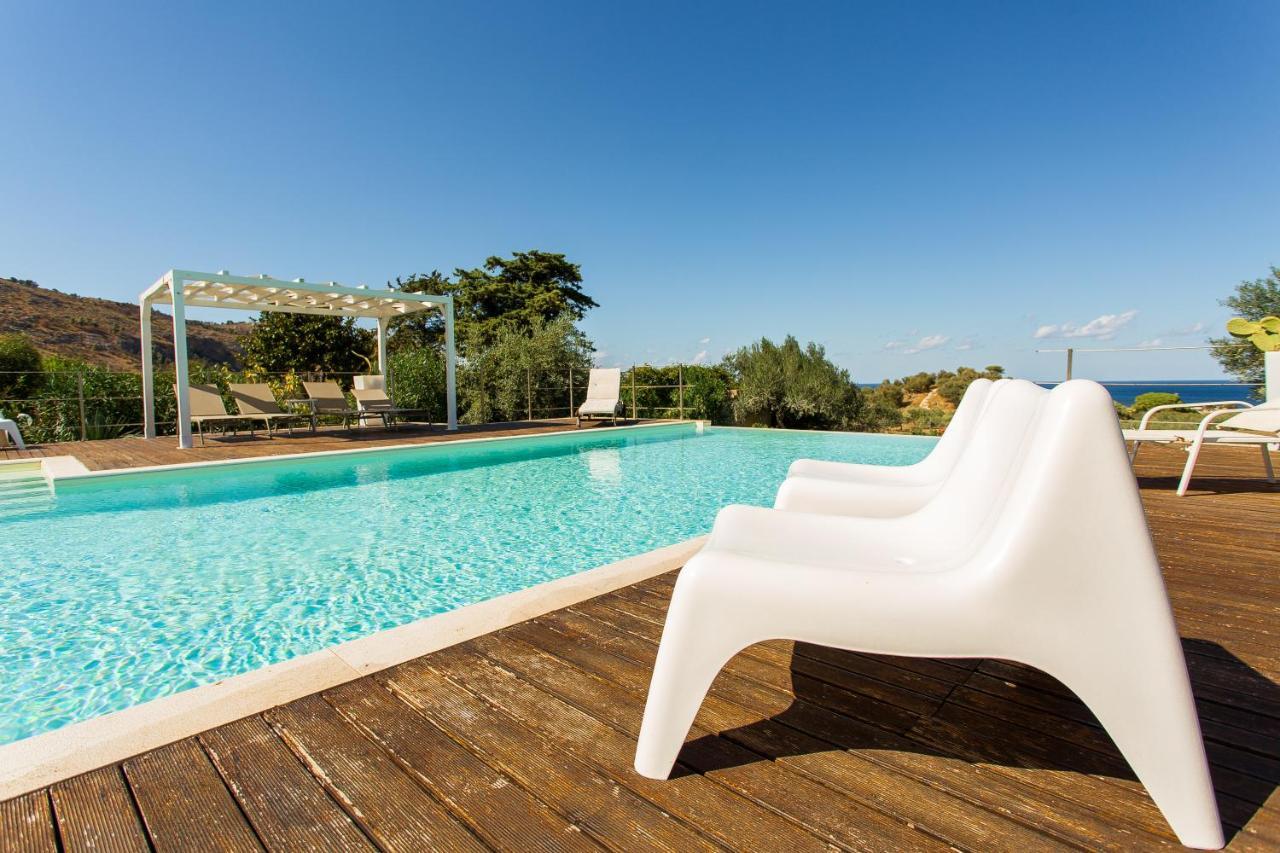 Villa Maria Una Finestra Sul Mare Valderice Buitenkant foto