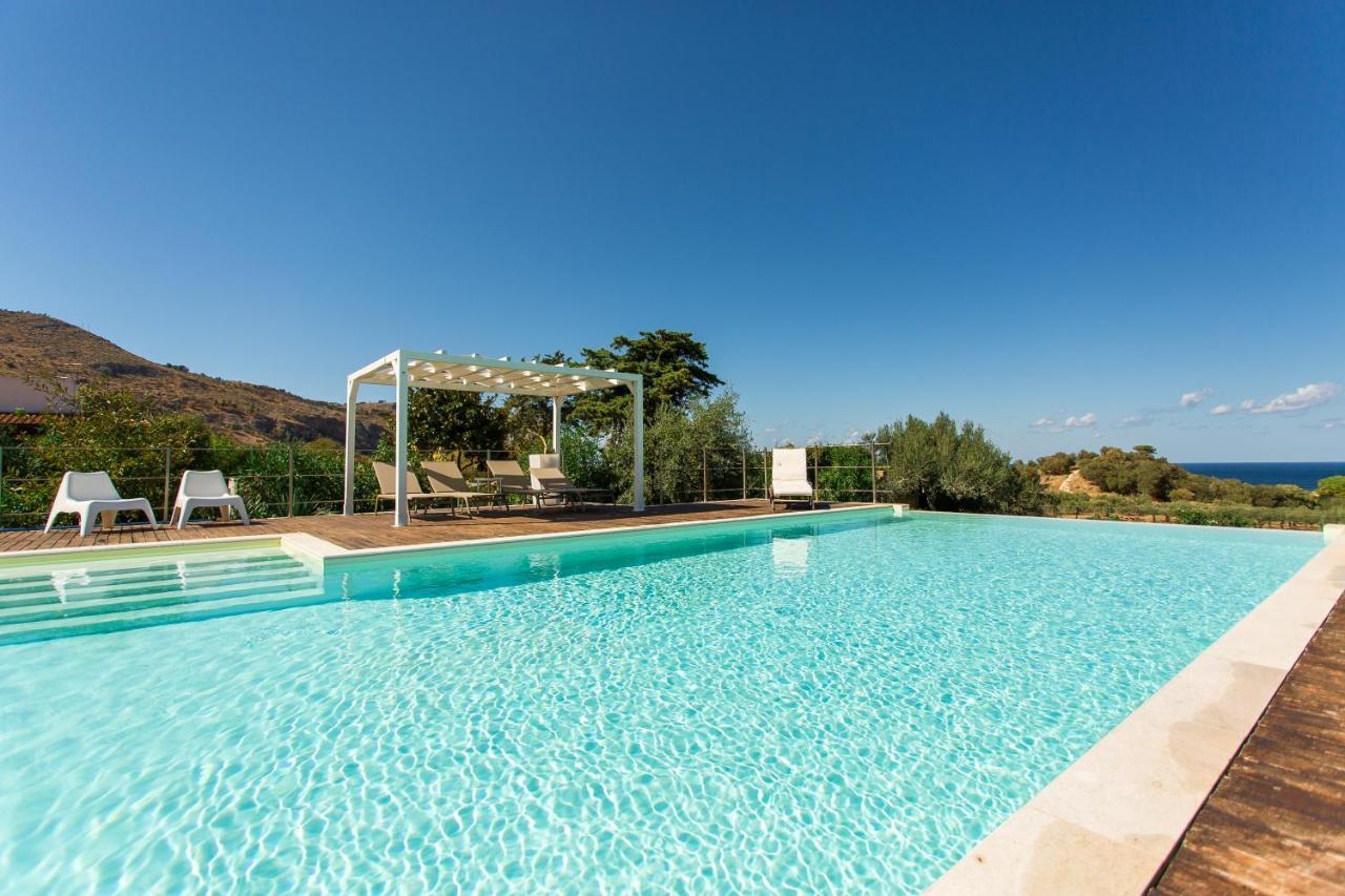 Villa Maria Una Finestra Sul Mare Valderice Buitenkant foto