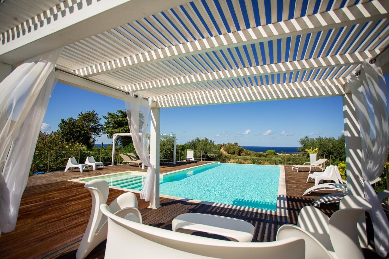 Villa Maria Una Finestra Sul Mare Valderice Buitenkant foto