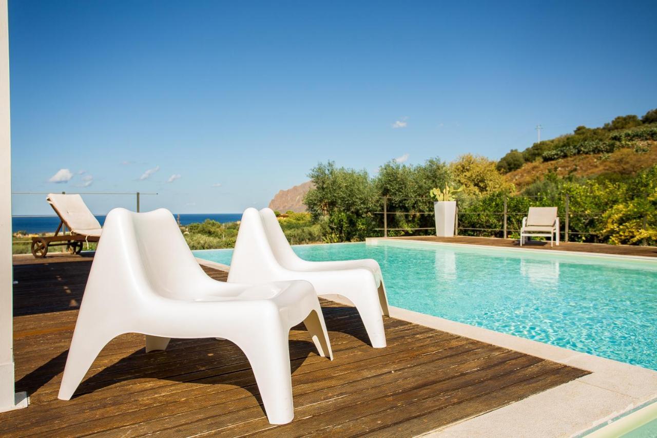 Villa Maria Una Finestra Sul Mare Valderice Buitenkant foto