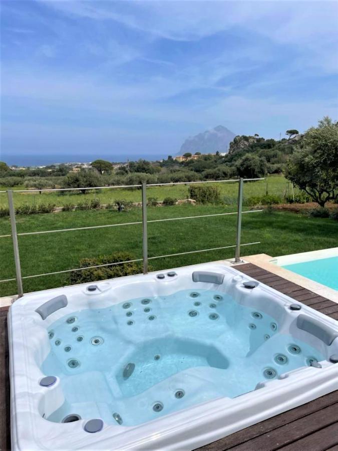 Villa Maria Una Finestra Sul Mare Valderice Buitenkant foto