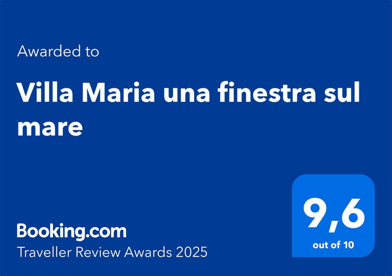 Villa Maria Una Finestra Sul Mare Valderice Buitenkant foto
